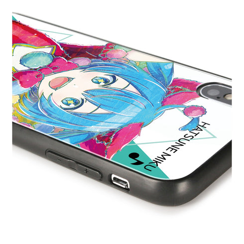 『プロジェクトセカイ カラフルステージ! feat. 初音ミク』初音ミク Ani-Art 強化ガラスiPhoneケース